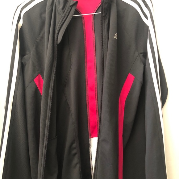 adidas grey and pink jacket - Picture 2 of 6